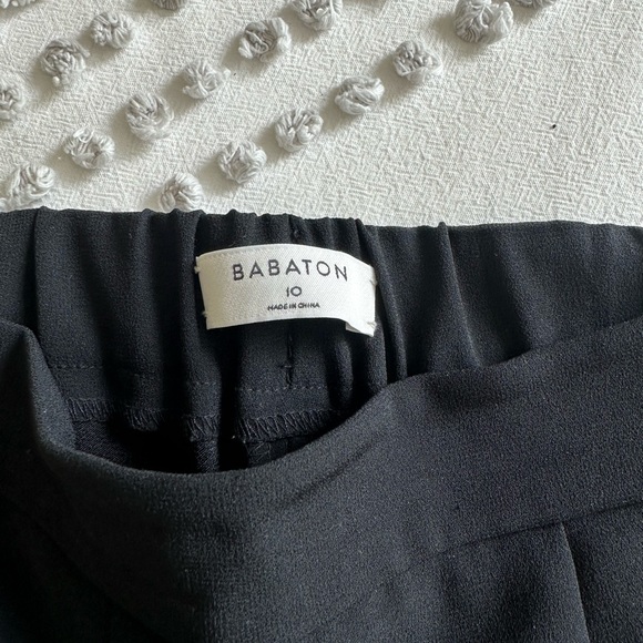 Aritzia- Babaton Black Dress Pants, Size 10 - Picture 3 of 3